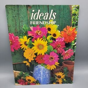 Vintage Ideals Friendship 1998 Vol.55 No.4 Magazine July Poetry Art Poems